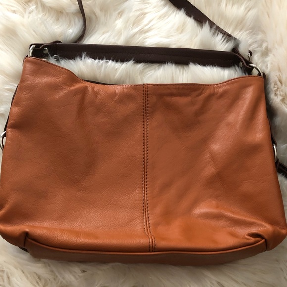 Borse in Pelle leather hobo shoulder crossbody bag - Picture 2 of 6